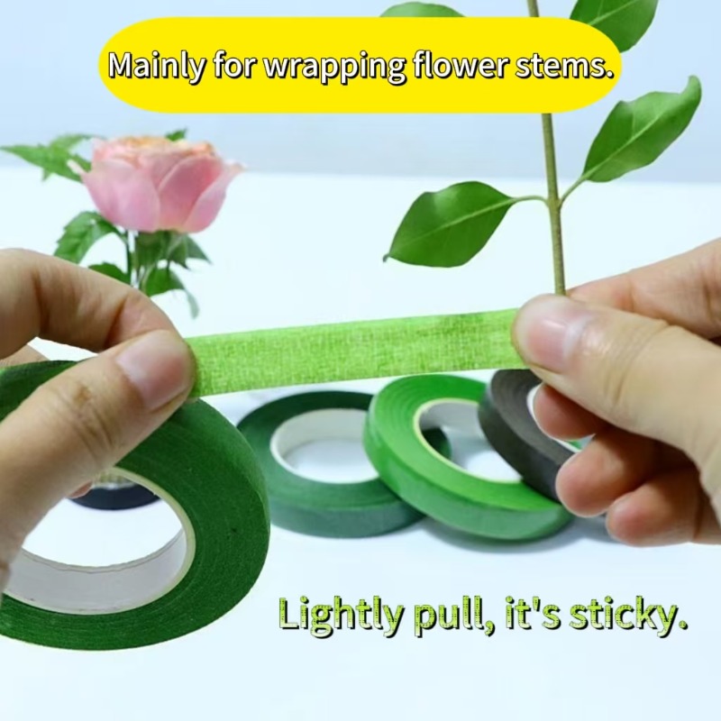 1-12Rolls Green Bouquet Floral - Floral Tape Green review and price