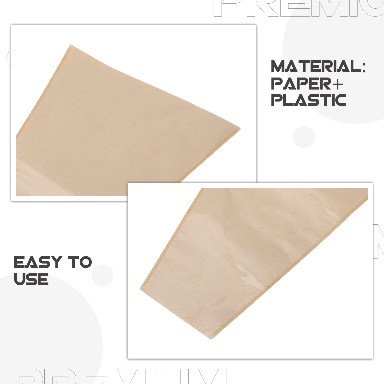 50Pcs Kraft Flower Bags Transp - Flower Wrap Kraft review and price