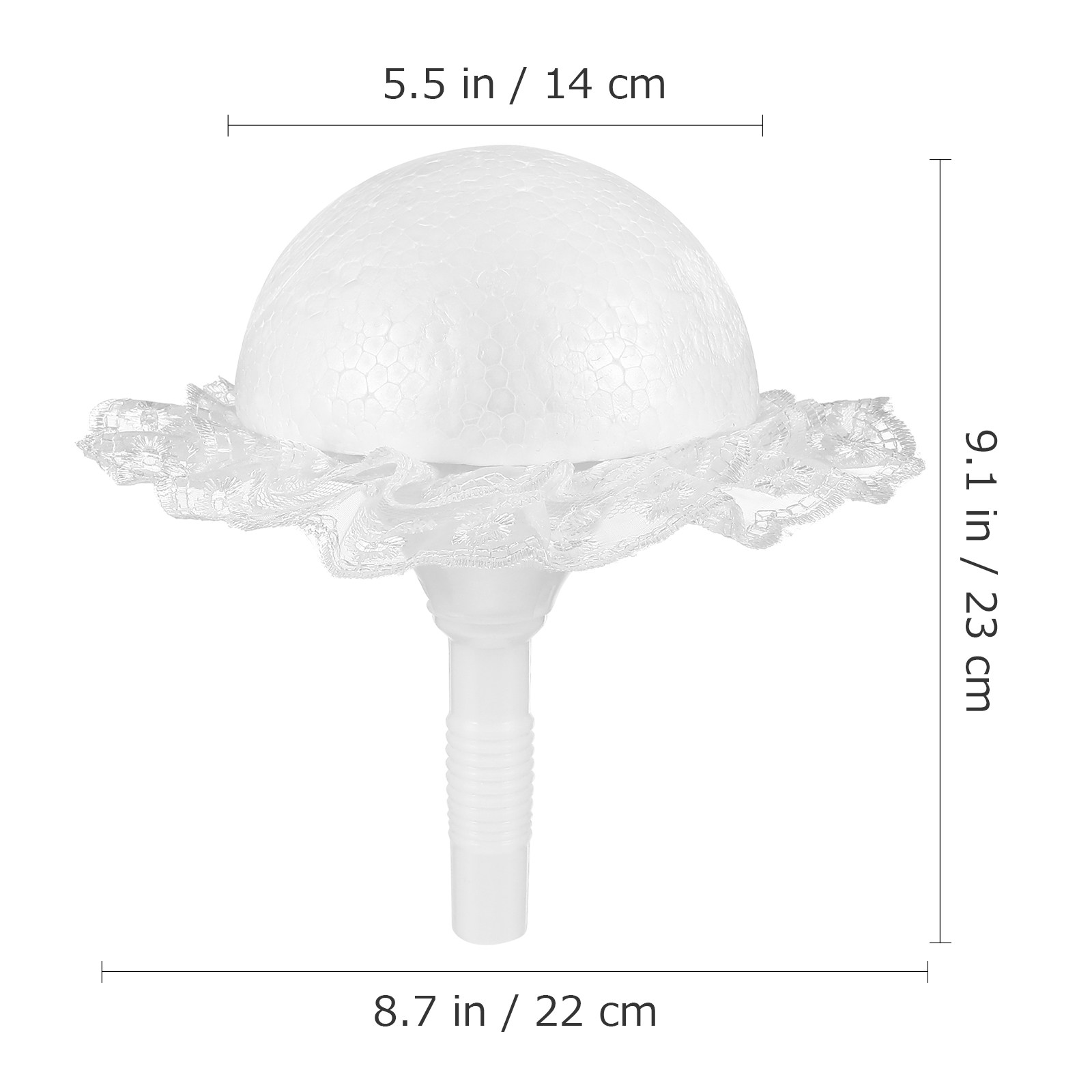 1Set Hemispherical Lace Bouque - Bouquet Holder Foam review and price
