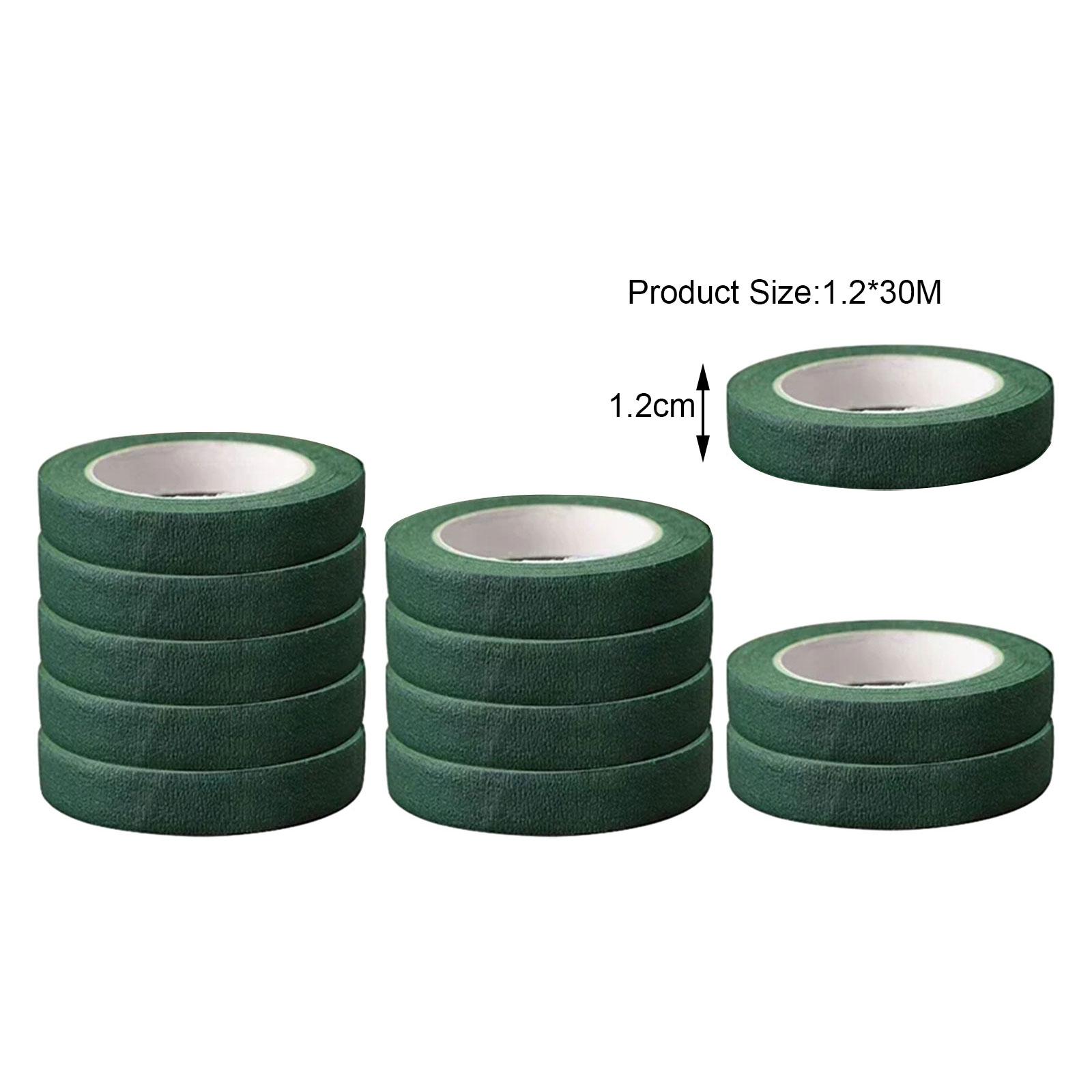 12 Rolls Floral Tapes, Dark Gr - Floral Tape Green review and price
