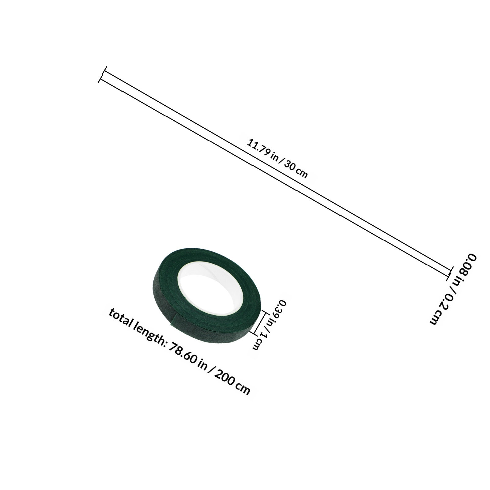 1Set Floral Tape and Wire Kit  - Floral Tape Green review and price