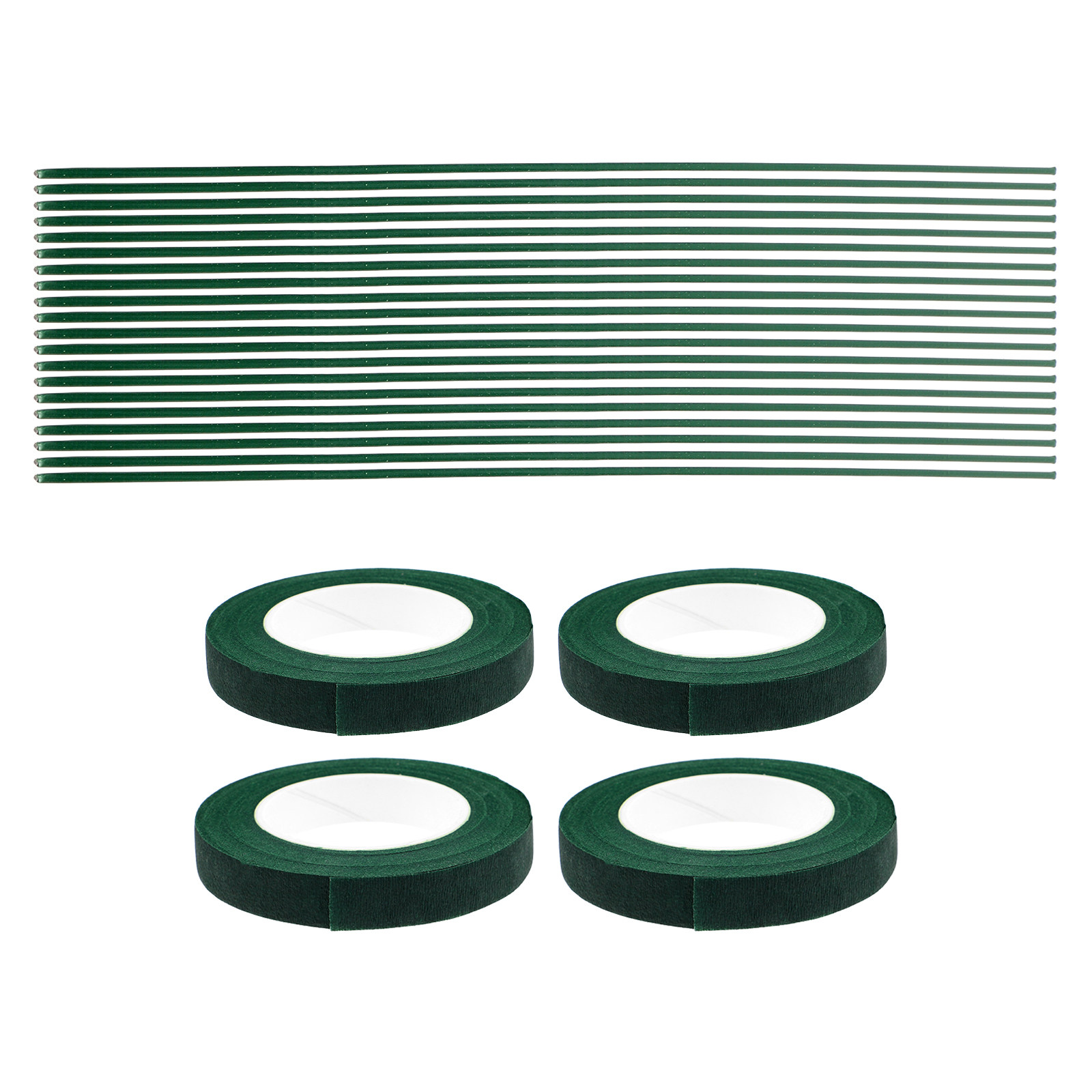 1Set Floral Tape and Wire Kit  - Floral Tape Green review and price
